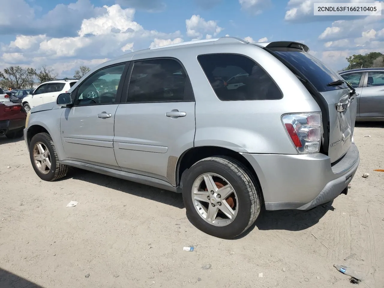 2006 Chevrolet Equinox Lt VIN: 2CNDL63F166210405 Lot: 72382804