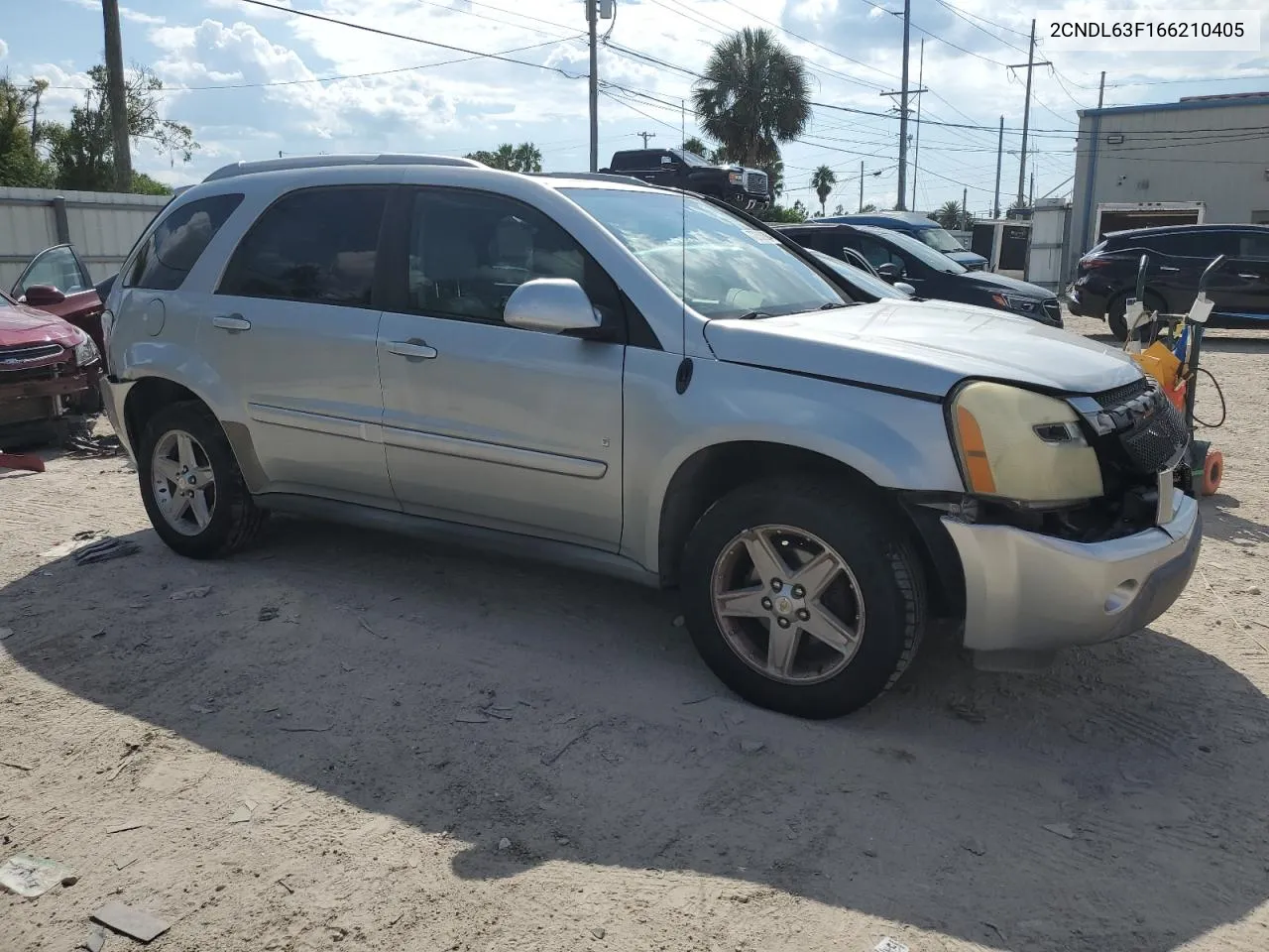 2CNDL63F166210405 2006 Chevrolet Equinox Lt