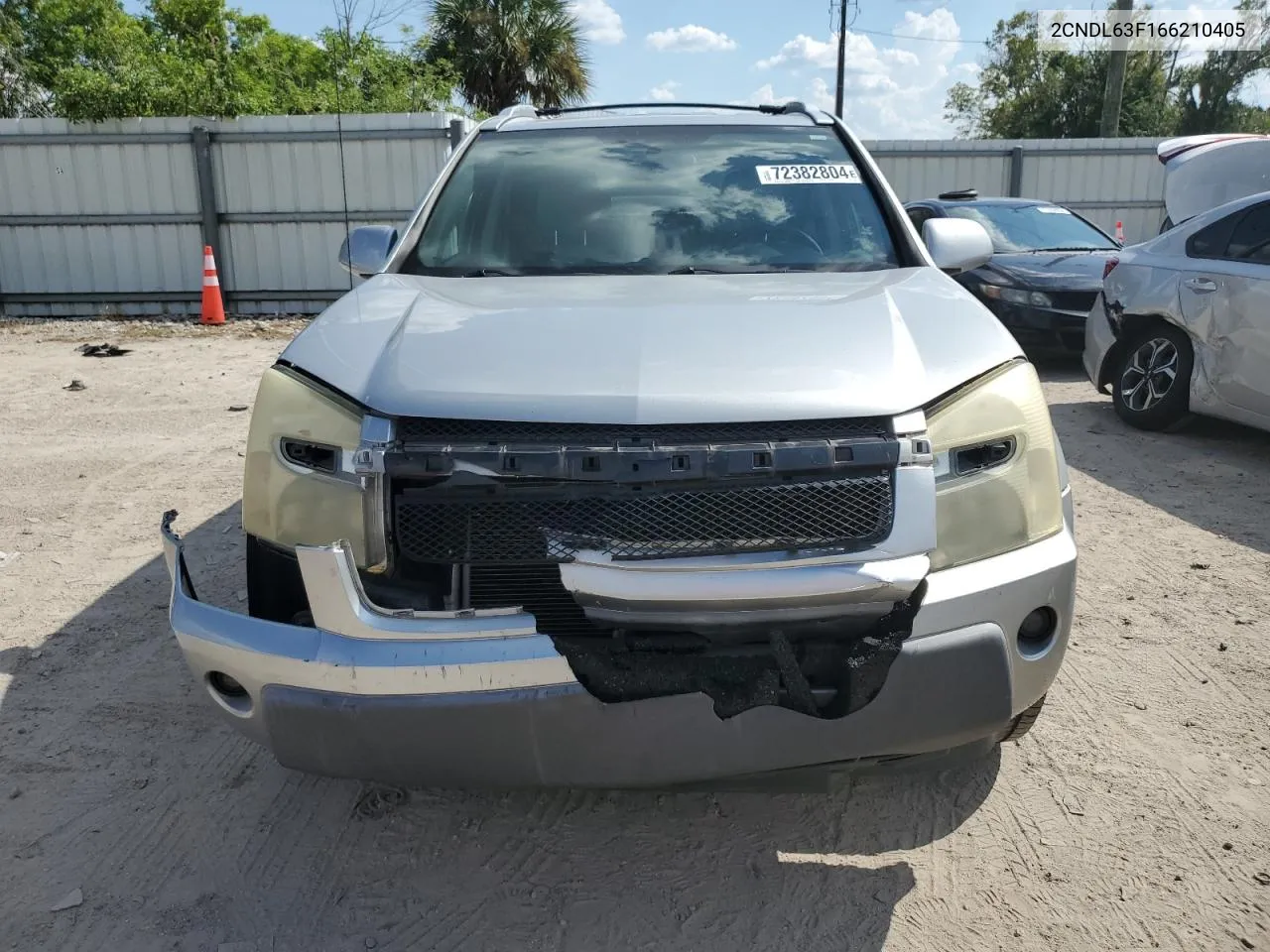 2CNDL63F166210405 2006 Chevrolet Equinox Lt