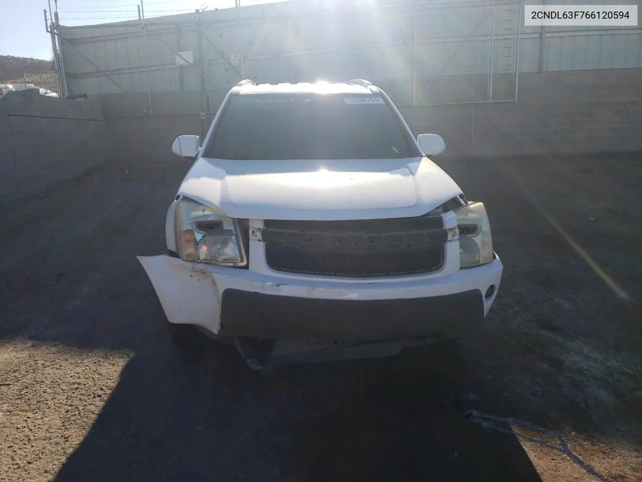 2CNDL63F766120594 2006 Chevrolet Equinox Lt