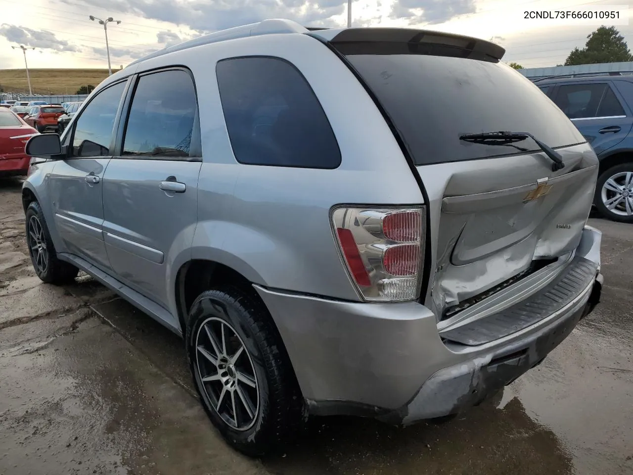 2006 Chevrolet Equinox Lt VIN: 2CNDL73F666010951 Lot: 72788374