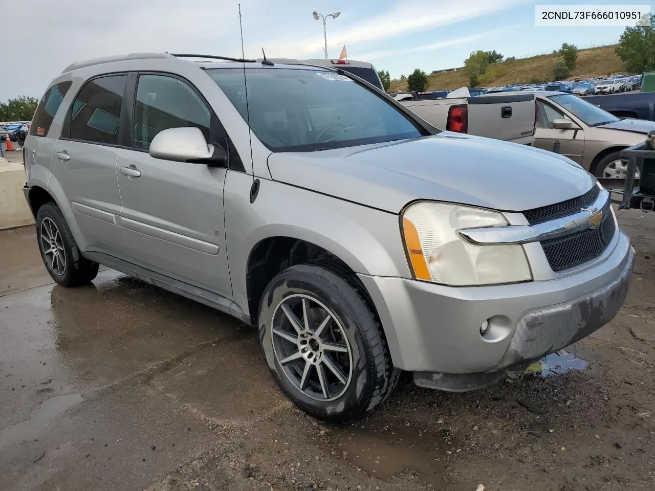 2006 Chevrolet Equinox Lt VIN: 2CNDL73F666010951 Lot: 72788374