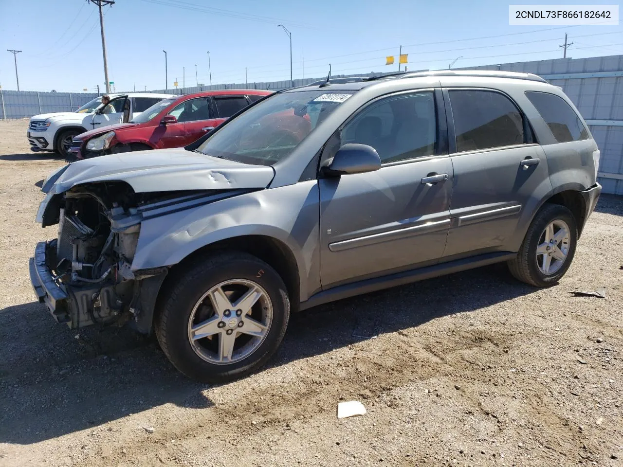 2006 Chevrolet Equinox Lt VIN: 2CNDL73F866182642 Lot: 72972774