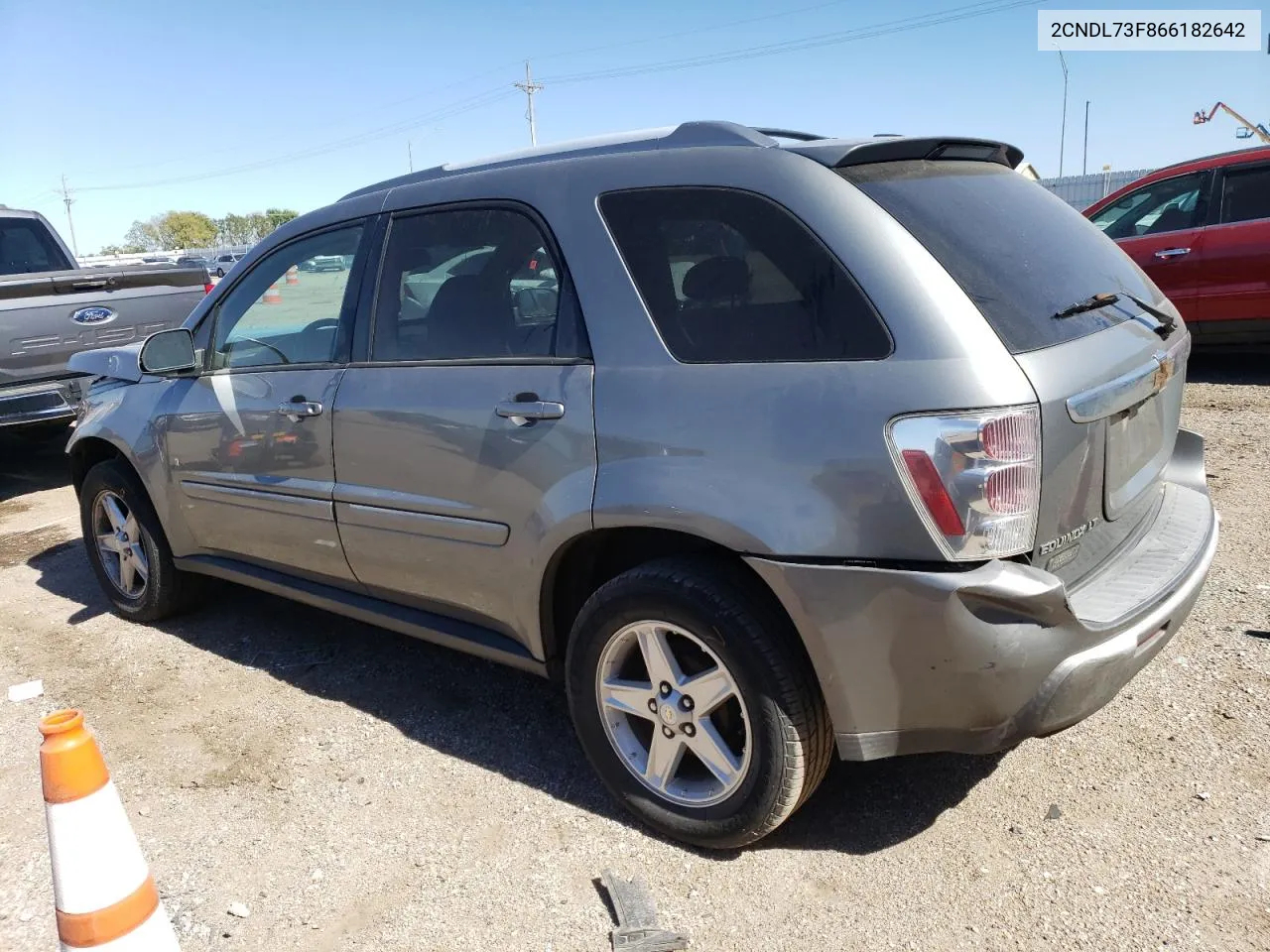 2006 Chevrolet Equinox Lt VIN: 2CNDL73F866182642 Lot: 72972774