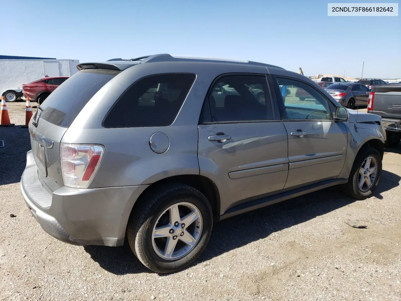 2006 Chevrolet Equinox Lt VIN: 2CNDL73F866182642 Lot: 72972774