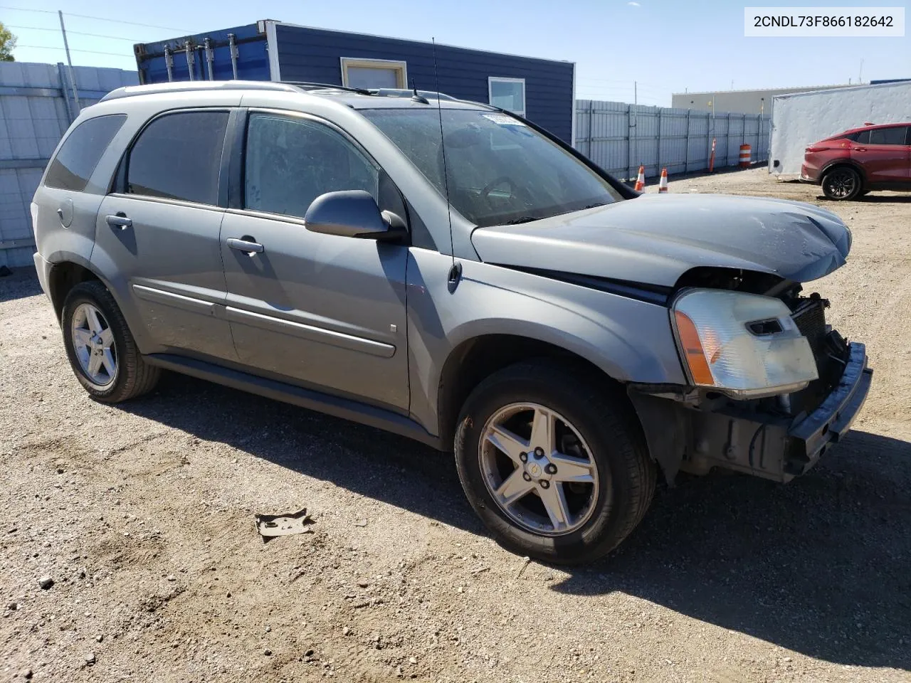 2006 Chevrolet Equinox Lt VIN: 2CNDL73F866182642 Lot: 72972774