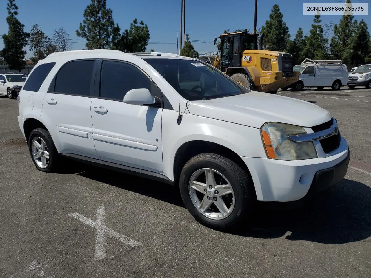 2006 Chevrolet Equinox Lt VIN: 2CNDL63F866035795 Lot: 73360384