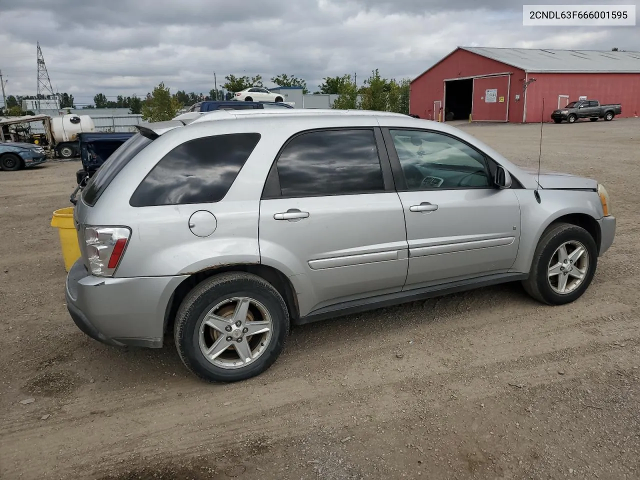 2006 Chevrolet Equinox Lt VIN: 2CNDL63F666001595 Lot: 73471054