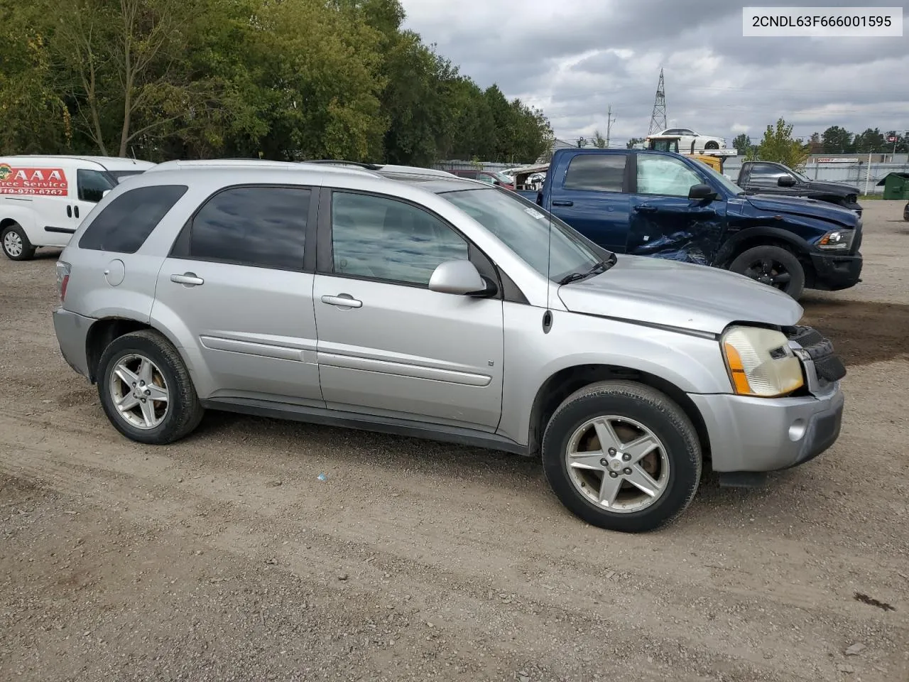 2006 Chevrolet Equinox Lt VIN: 2CNDL63F666001595 Lot: 73471054