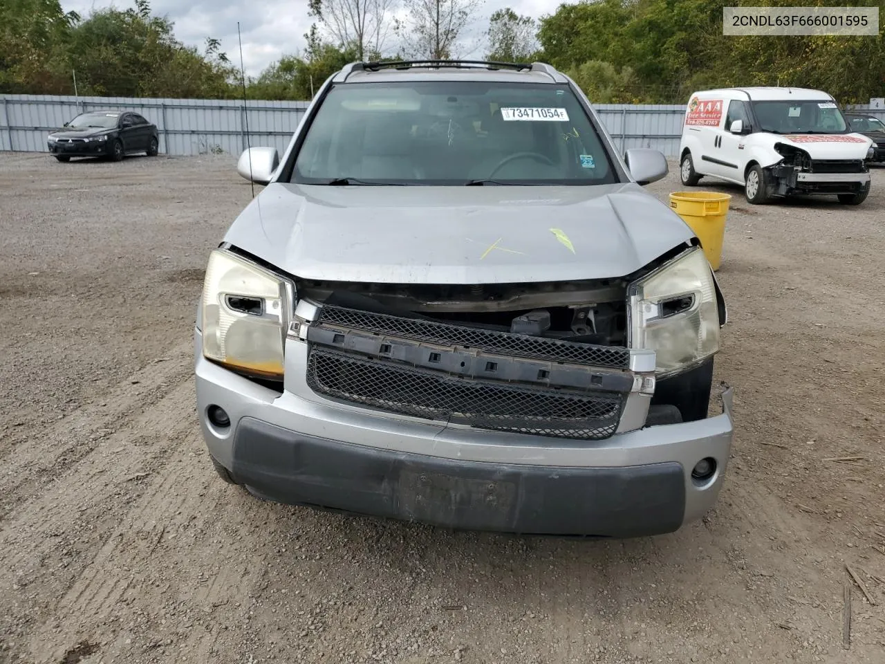 2006 Chevrolet Equinox Lt VIN: 2CNDL63F666001595 Lot: 73471054