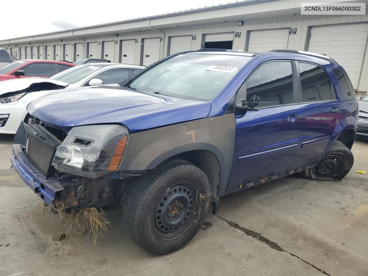 2006 Chevrolet Equinox Ls VIN: 2CNDL13F066000302 Lot: 73563534