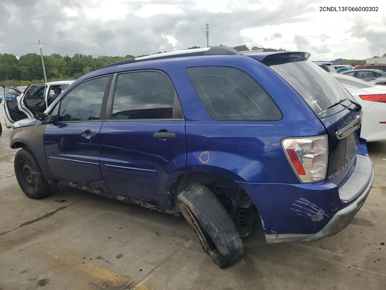 2006 Chevrolet Equinox Ls VIN: 2CNDL13F066000302 Lot: 73563534