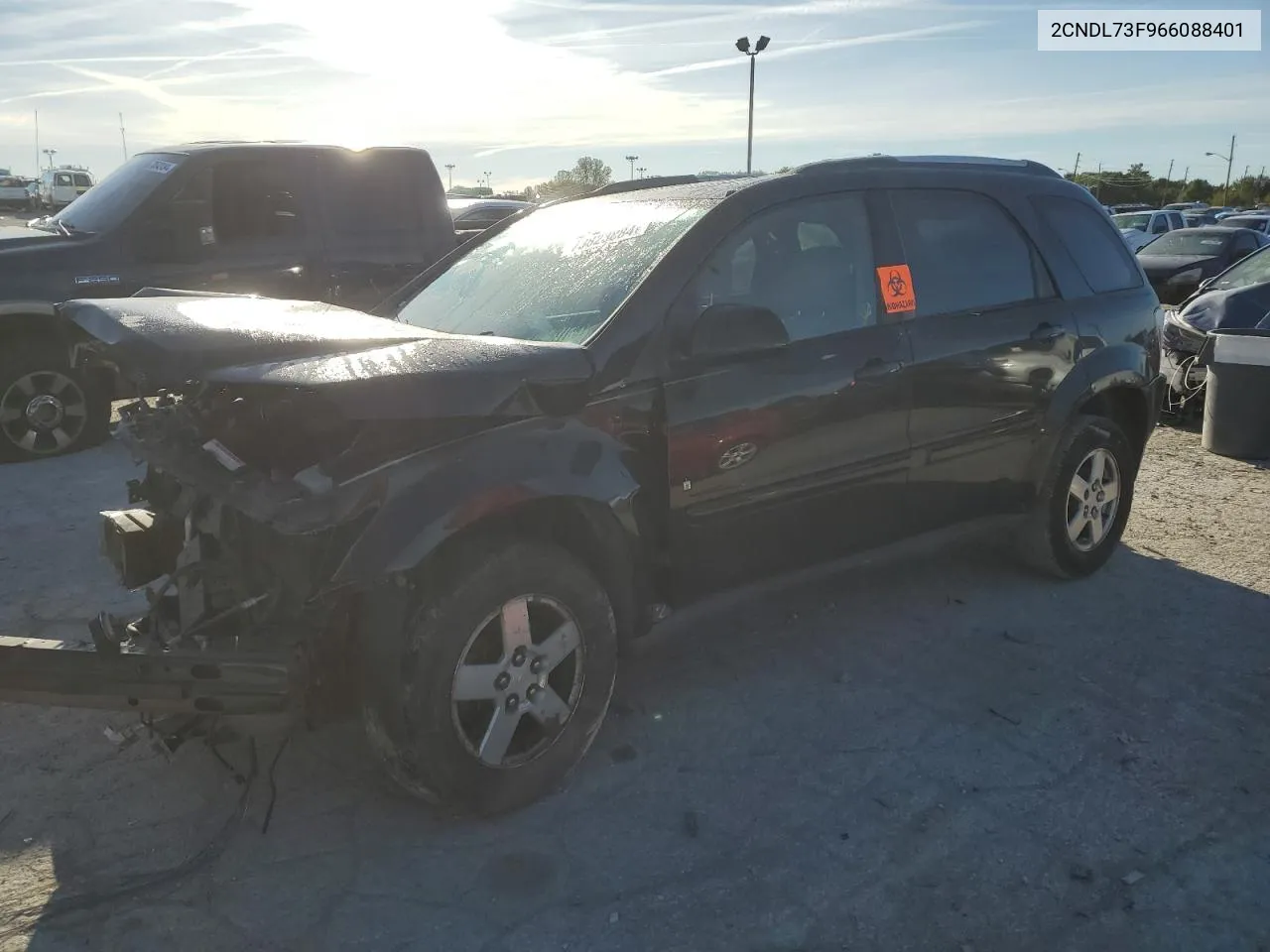 2006 Chevrolet Equinox Lt VIN: 2CNDL73F966088401 Lot: 73823884