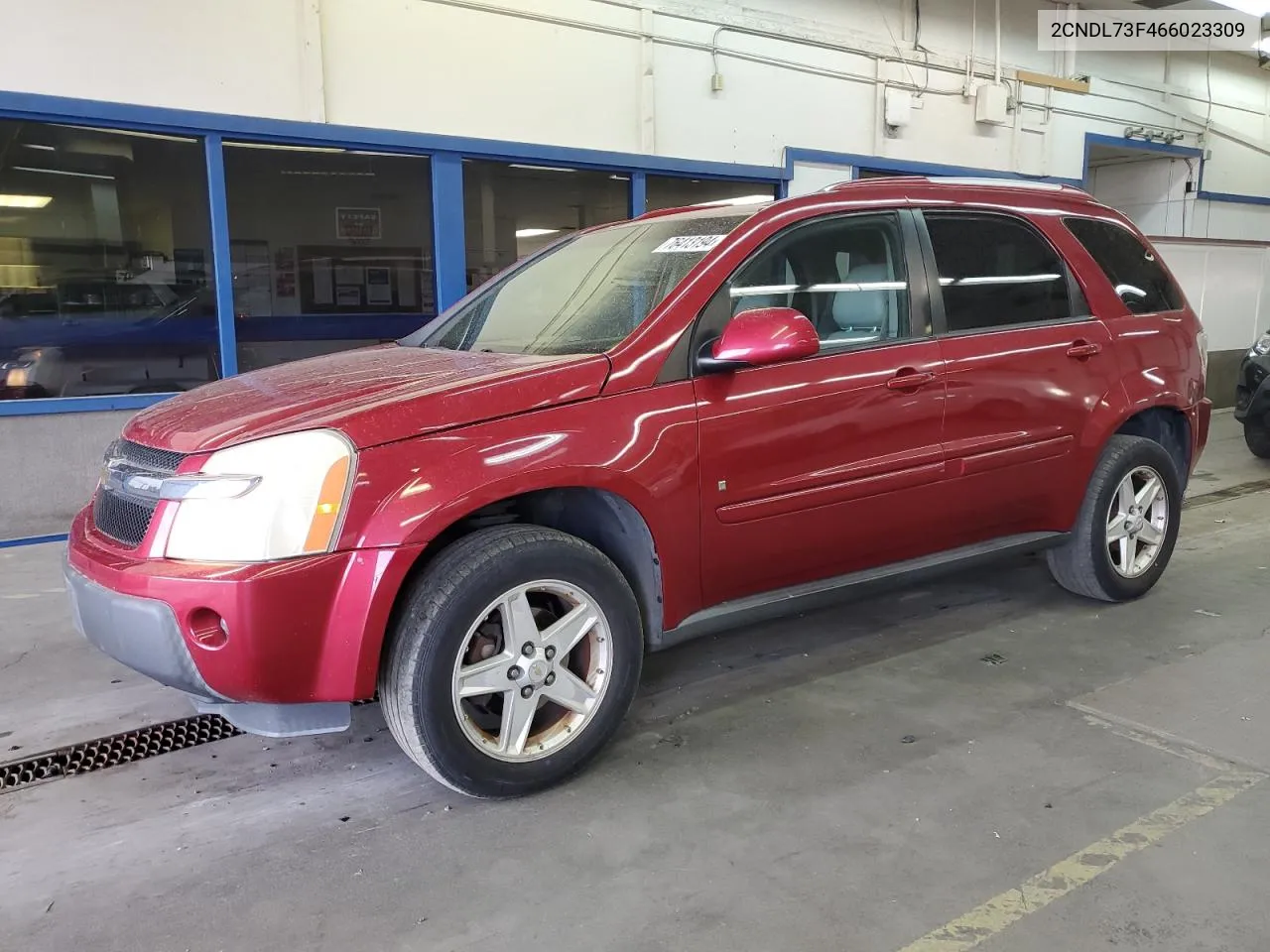 2006 Chevrolet Equinox Lt VIN: 2CNDL73F466023309 Lot: 76413194