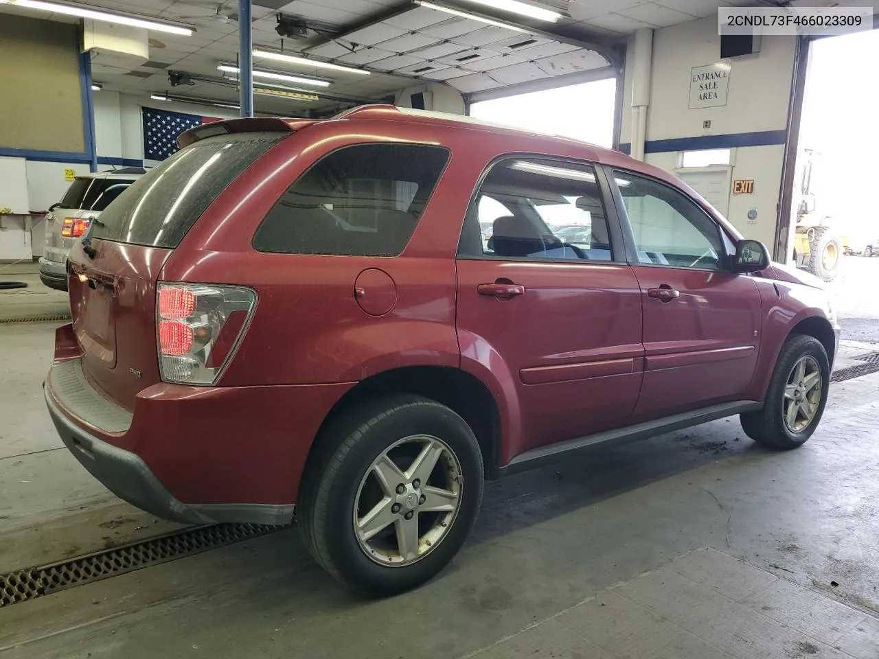 2006 Chevrolet Equinox Lt VIN: 2CNDL73F466023309 Lot: 76413194