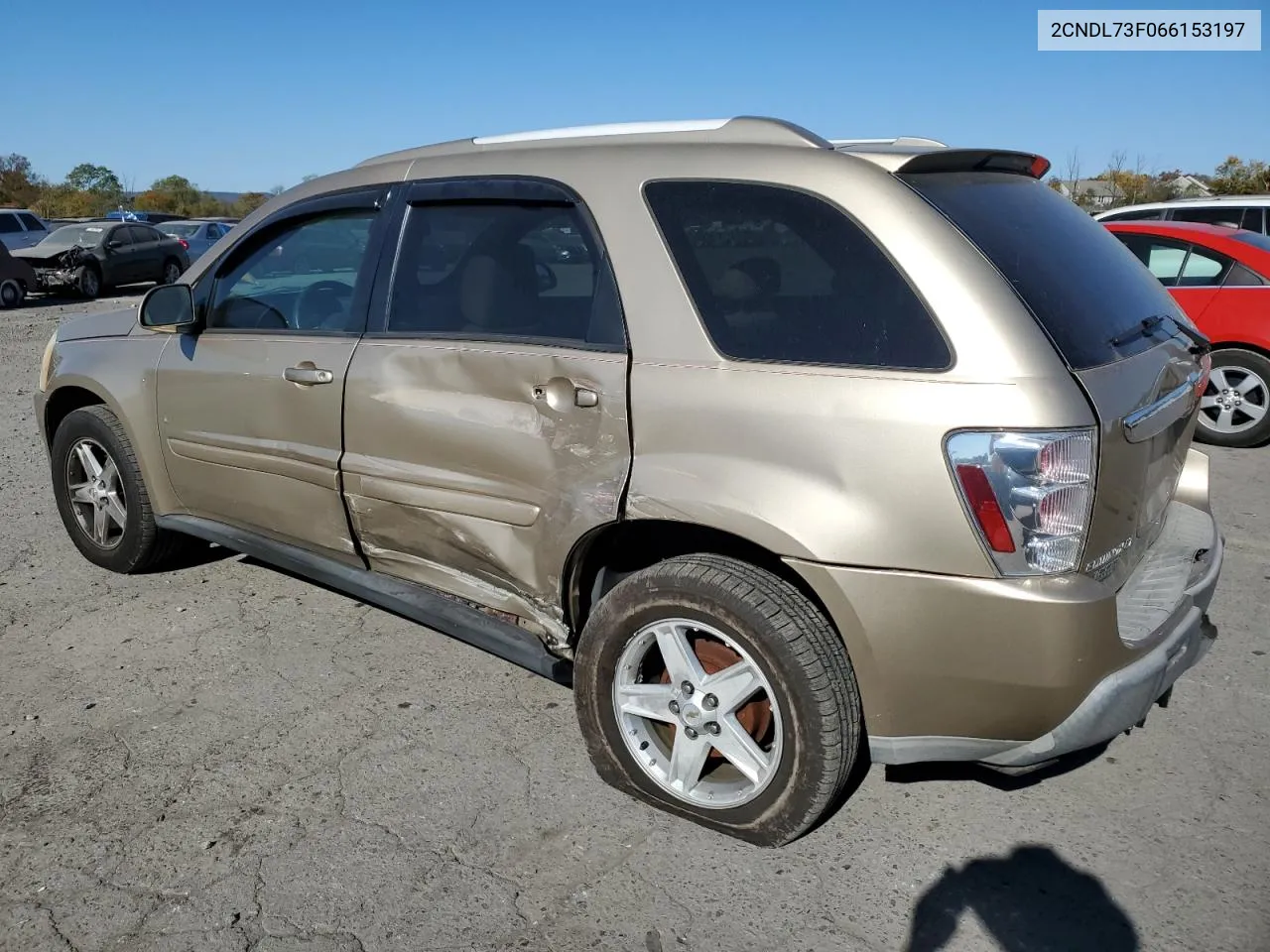 2006 Chevrolet Equinox Lt VIN: 2CNDL73F066153197 Lot: 76882574