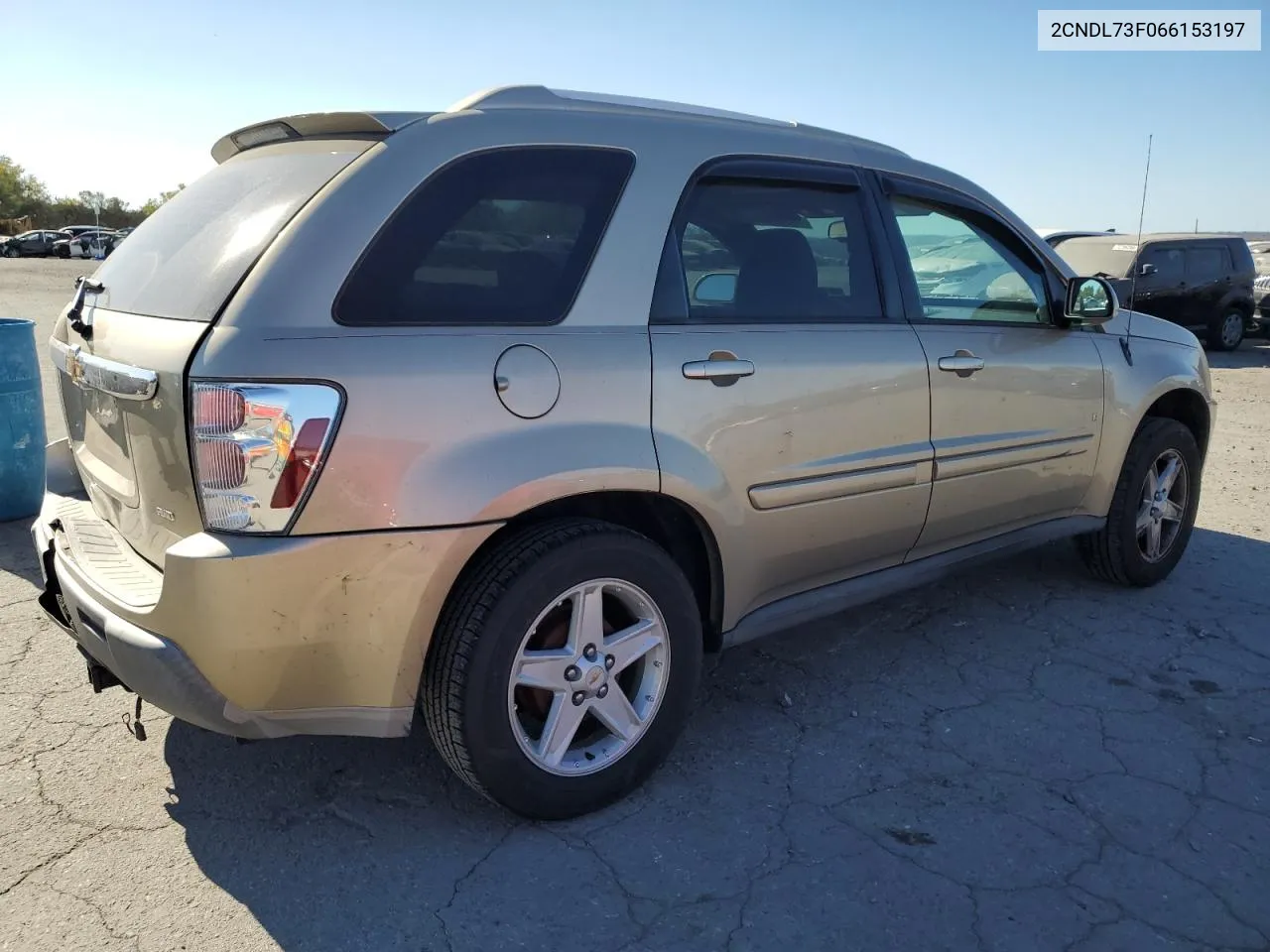 2006 Chevrolet Equinox Lt VIN: 2CNDL73F066153197 Lot: 76882574