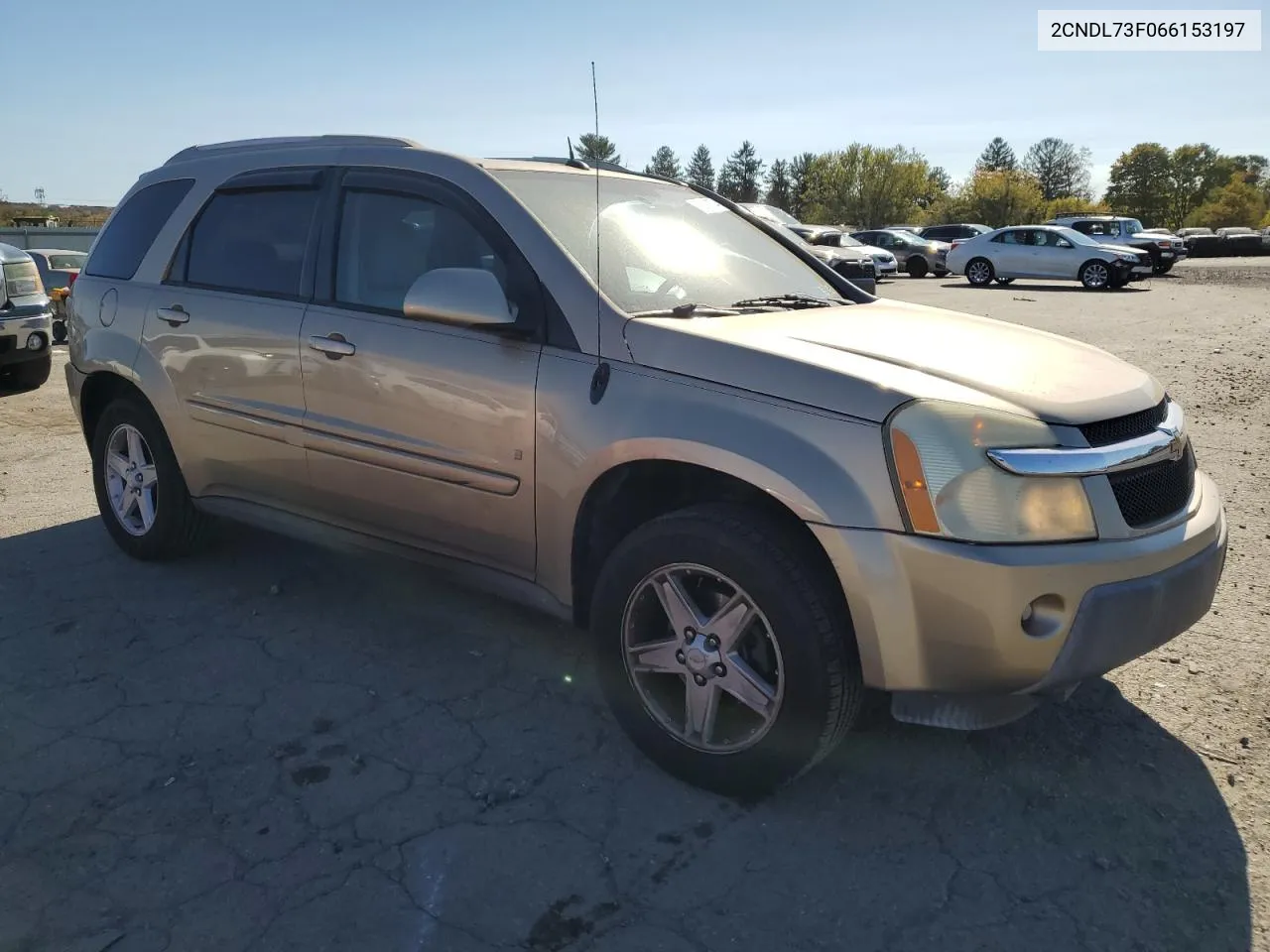 2006 Chevrolet Equinox Lt VIN: 2CNDL73F066153197 Lot: 76882574