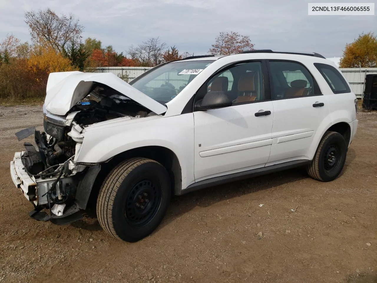 2006 Chevrolet Equinox Ls VIN: 2CNDL13F466006555 Lot: 77871064