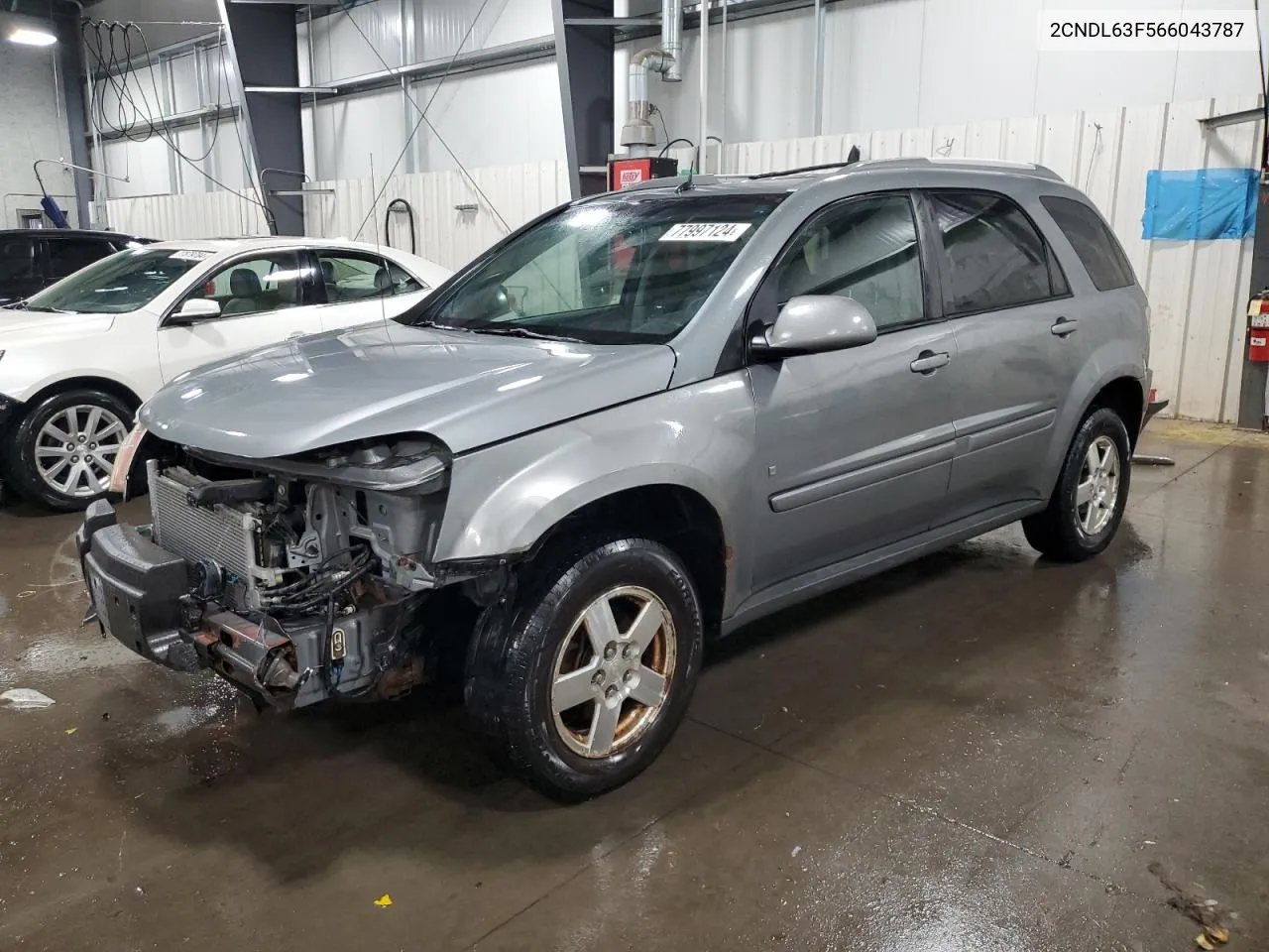 2006 Chevrolet Equinox Lt VIN: 2CNDL63F566043787 Lot: 77997124