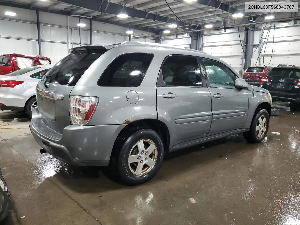 2006 Chevrolet Equinox Lt VIN: 2CNDL63F566043787 Lot: 77997124