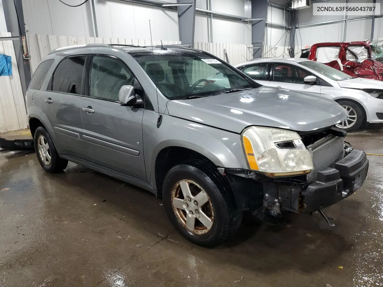 2006 Chevrolet Equinox Lt VIN: 2CNDL63F566043787 Lot: 77997124