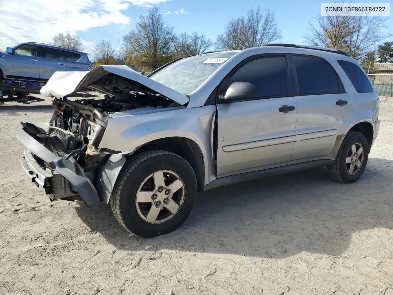 2006 Chevrolet Equinox Ls VIN: 2CNDL13F866184727 Lot: 78177834