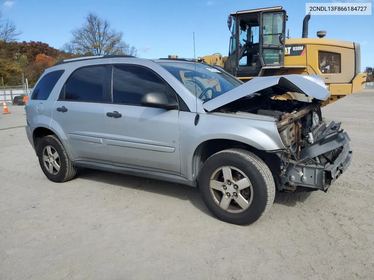 2006 Chevrolet Equinox Ls VIN: 2CNDL13F866184727 Lot: 78177834