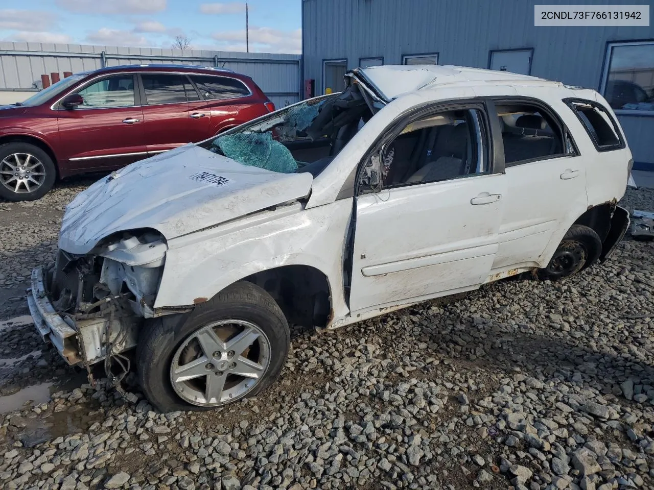 2006 Chevrolet Equinox Lt VIN: 2CNDL73F766131942 Lot: 78471784