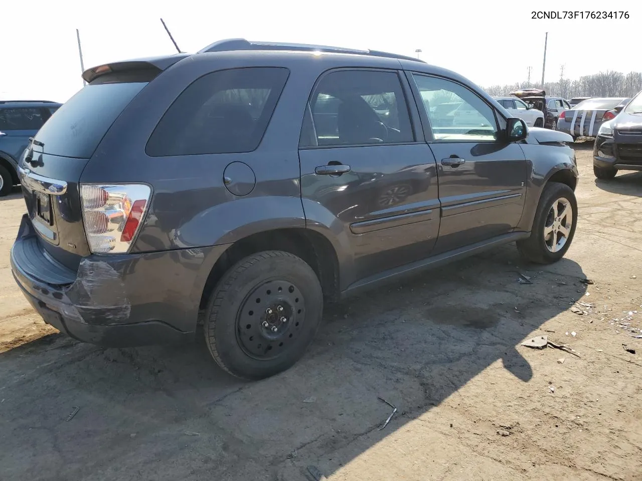 2007 Chevrolet Equinox Lt VIN: 2CNDL73F176234176 Lot: 46793534