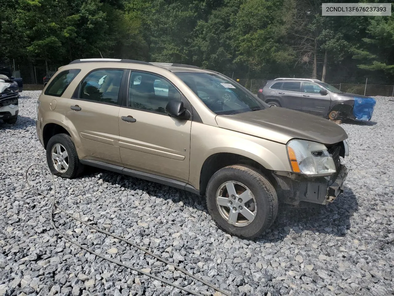 2007 Chevrolet Equinox Ls VIN: 2CNDL13F676237393 Lot: 51223634