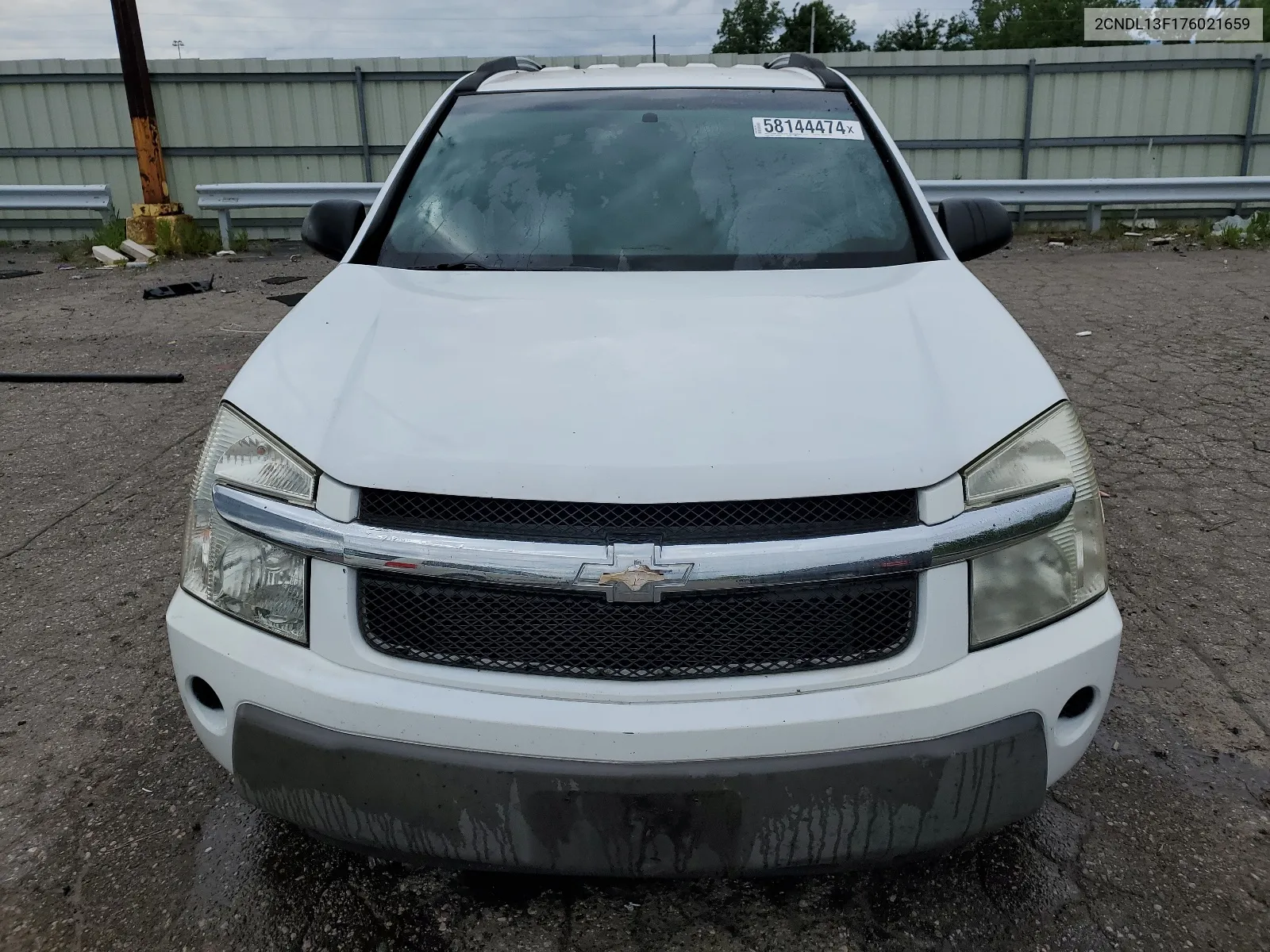 2007 Chevrolet Equinox Ls VIN: 2CNDL13F176021659 Lot: 58144474