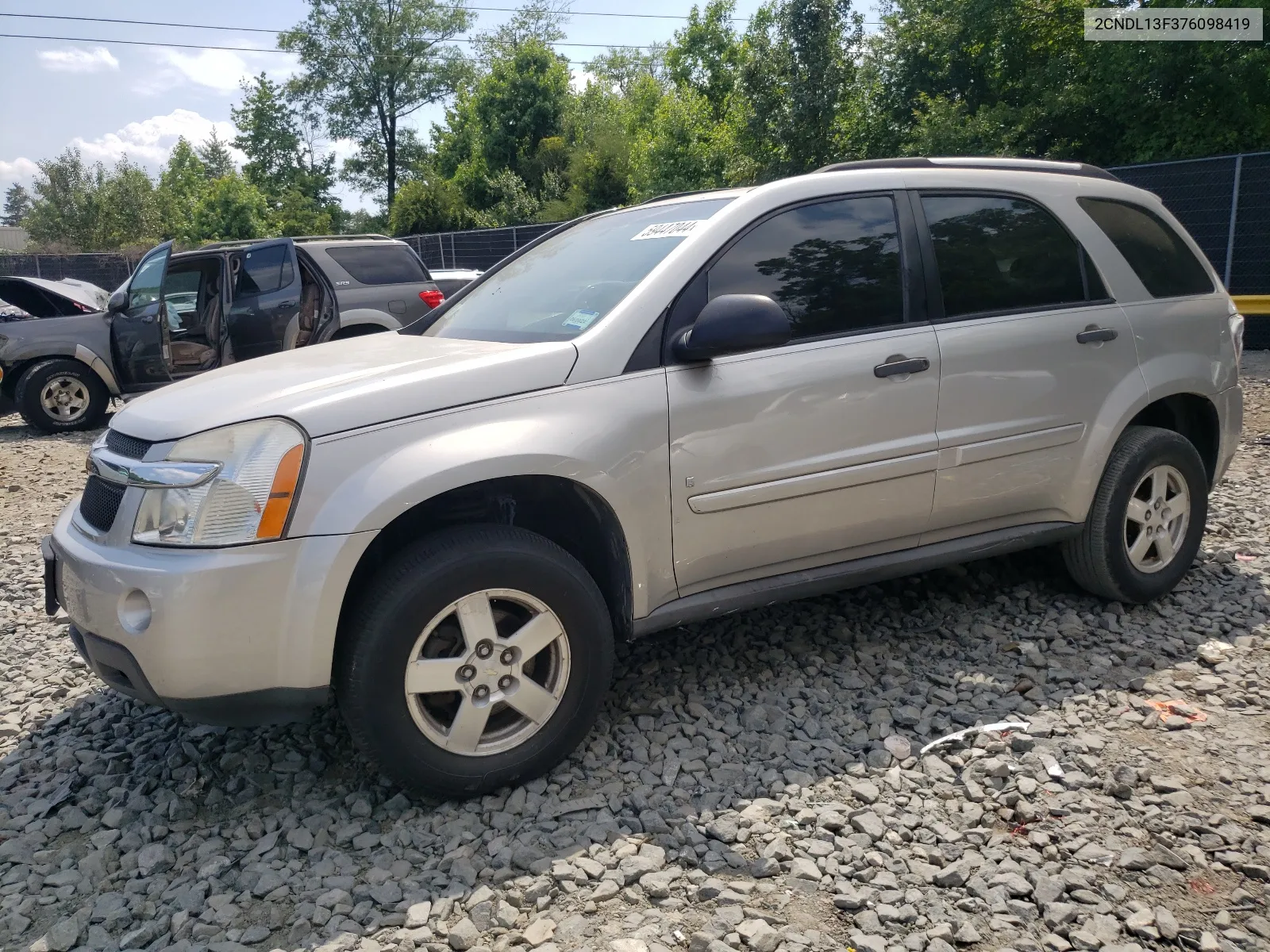 2007 Chevrolet Equinox Ls VIN: 2CNDL13F376098419 Lot: 59447044