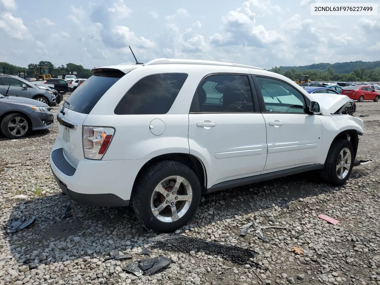 2007 Chevrolet Equinox Lt VIN: 2CNDL63F976227499 Lot: 64454404