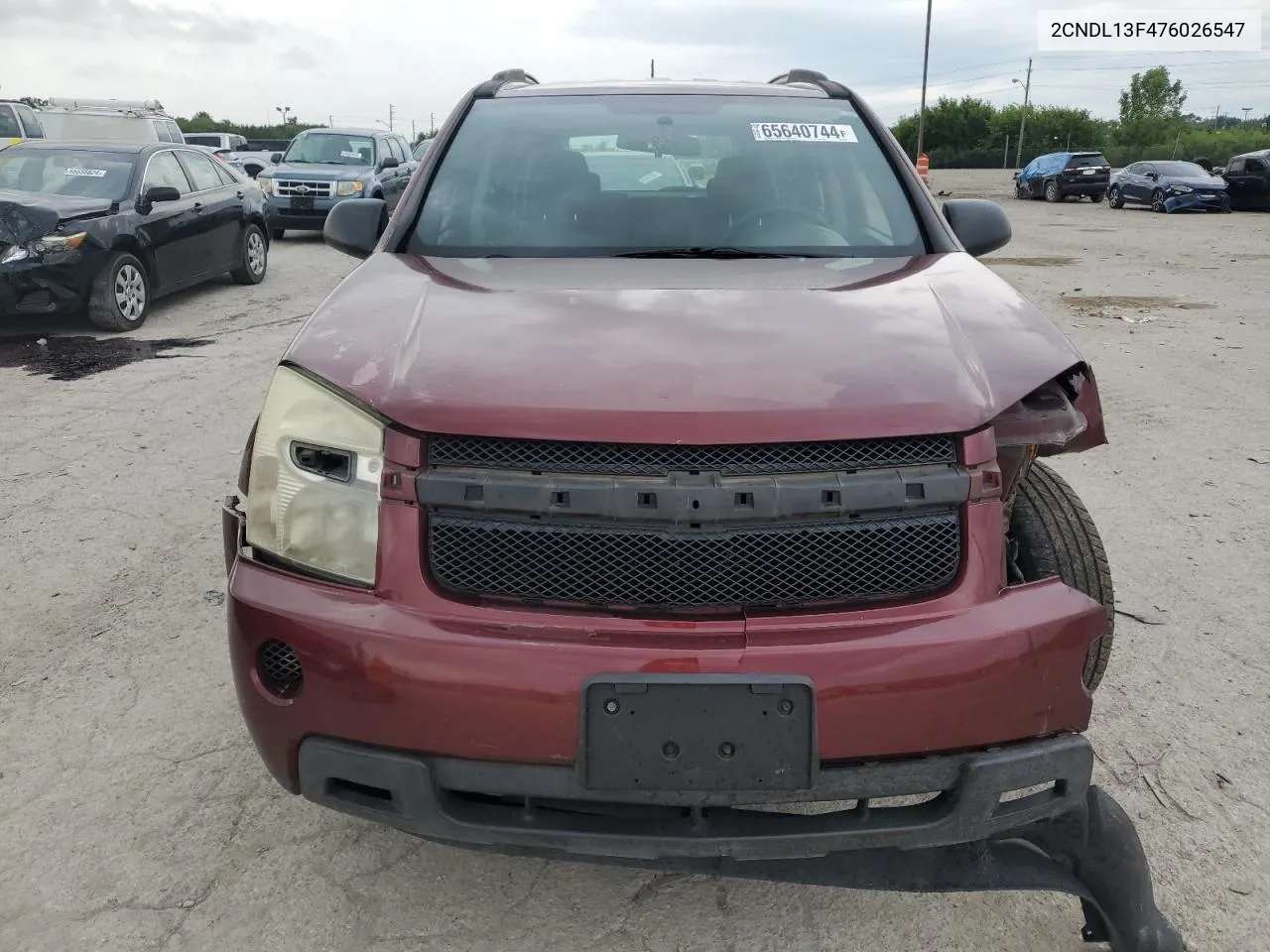 2007 Chevrolet Equinox Ls VIN: 2CNDL13F476026547 Lot: 65640744