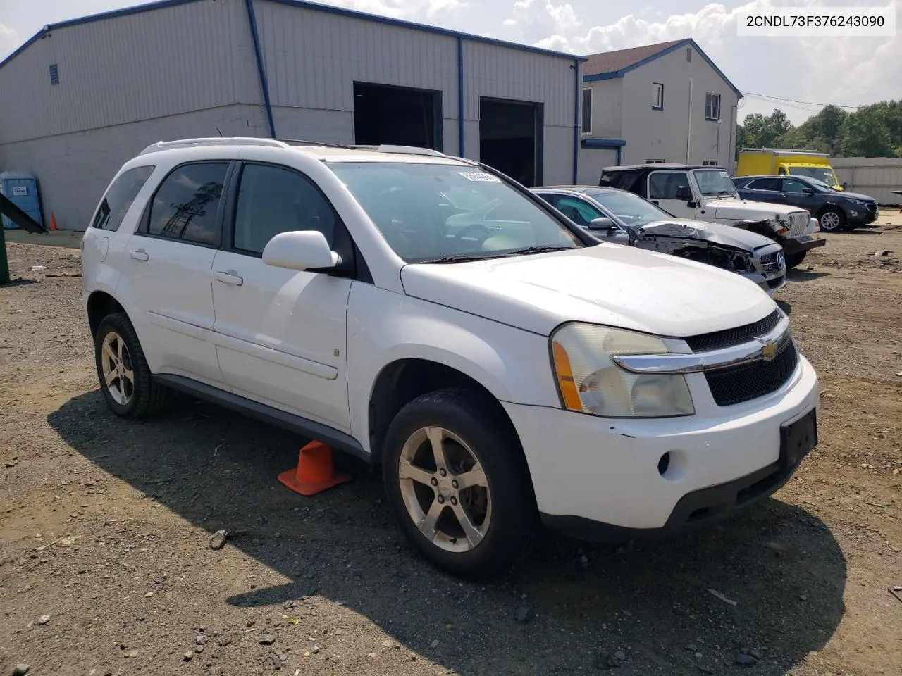 2007 Chevrolet Equinox Lt VIN: 2CNDL73F376243090 Lot: 65944324