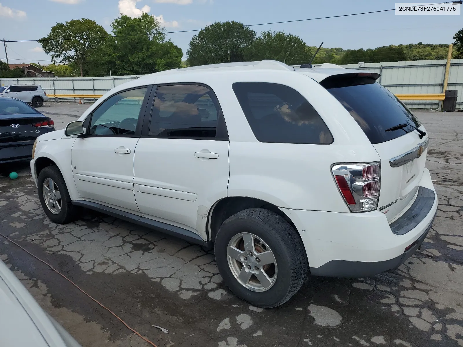 2007 Chevrolet Equinox Lt VIN: 2CNDL73F276041776 Lot: 66073624