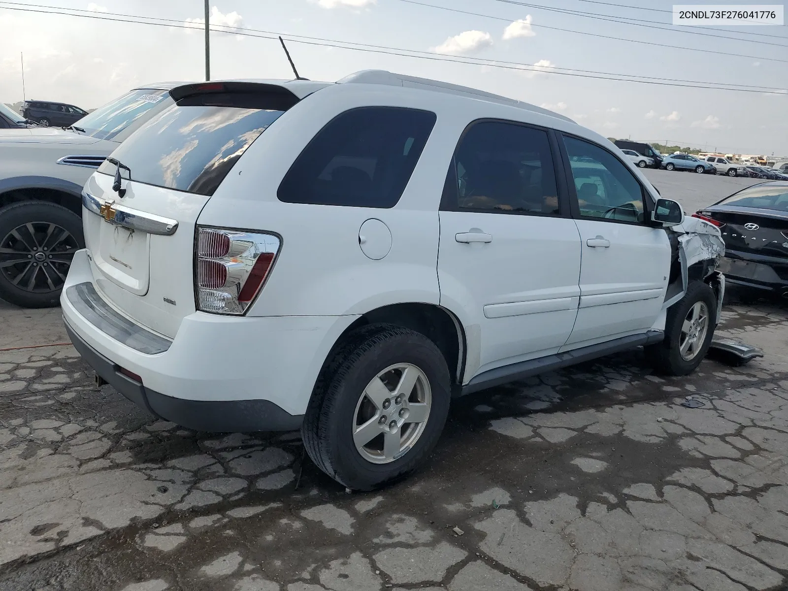 2007 Chevrolet Equinox Lt VIN: 2CNDL73F276041776 Lot: 66073624