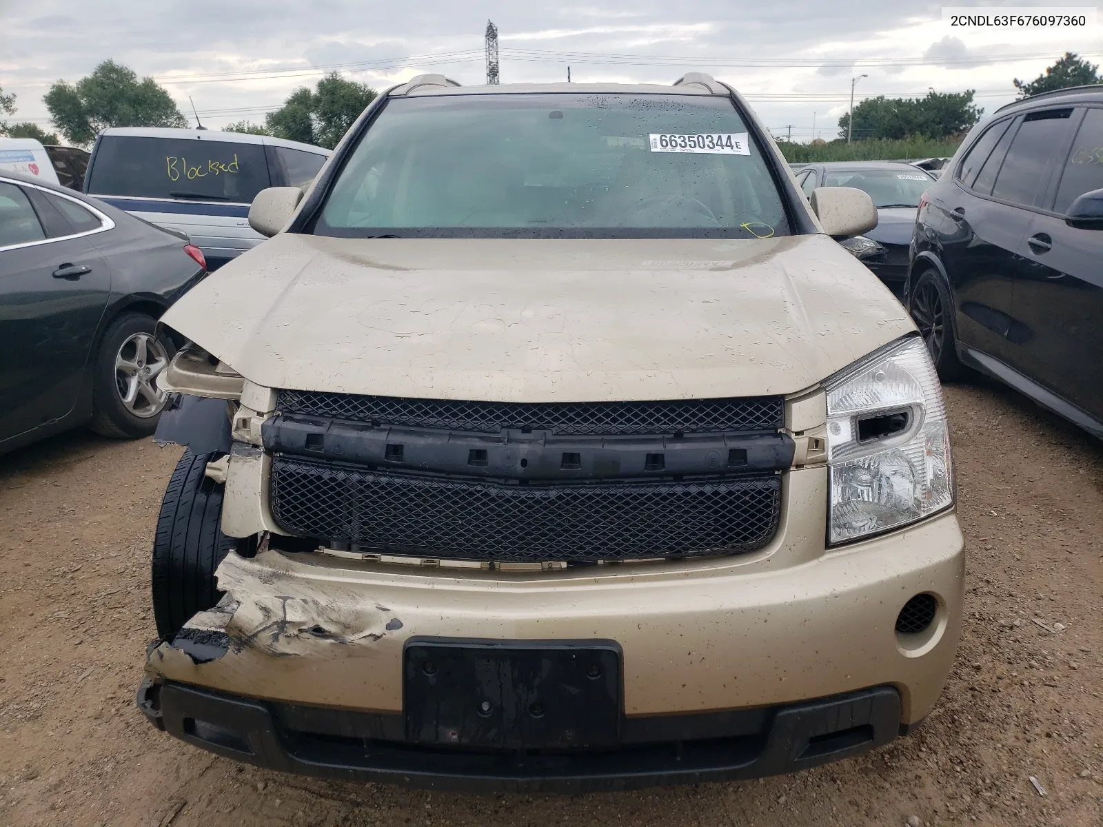 2CNDL63F676097360 2007 Chevrolet Equinox Lt