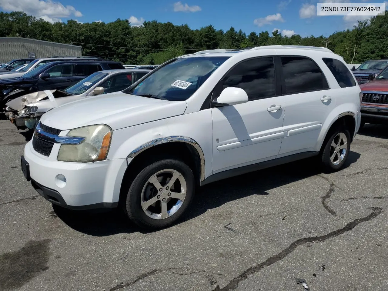 2CNDL73F776024942 2007 Chevrolet Equinox Lt