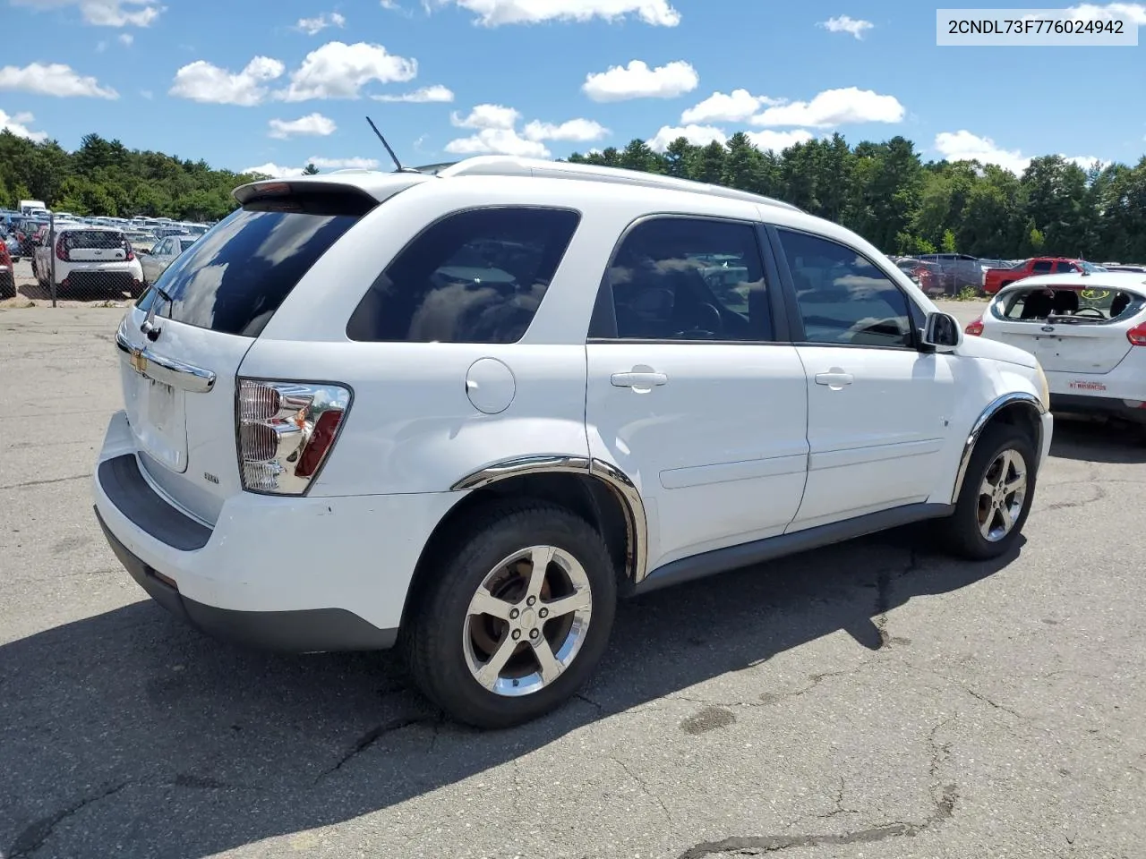 2007 Chevrolet Equinox Lt VIN: 2CNDL73F776024942 Lot: 66763504