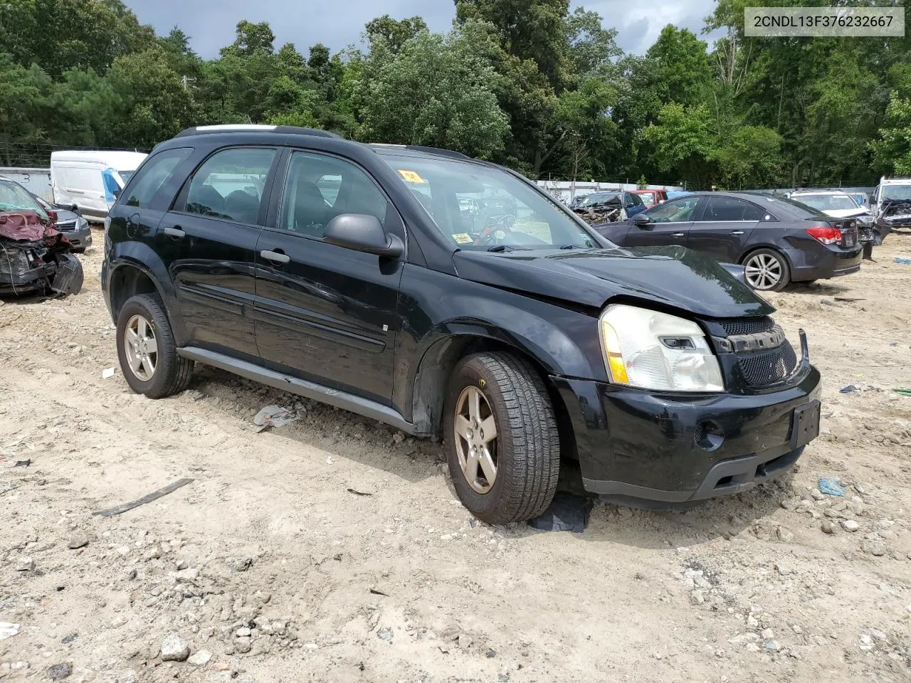 2007 Chevrolet Equinox Ls VIN: 2CNDL13F376232667 Lot: 66873944