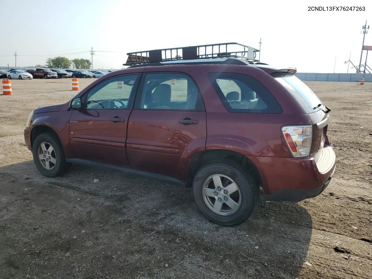 2007 Chevrolet Equinox Ls VIN: 2CNDL13FX76247263 Lot: 67973184