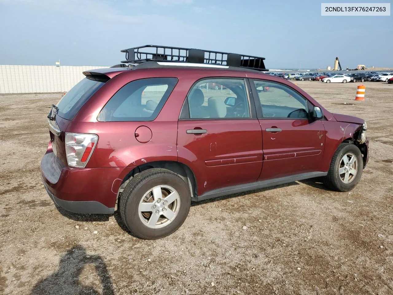 2CNDL13FX76247263 2007 Chevrolet Equinox Ls