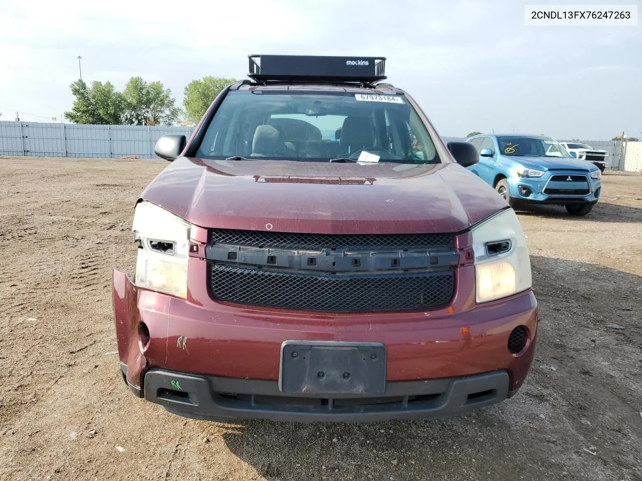 2CNDL13FX76247263 2007 Chevrolet Equinox Ls