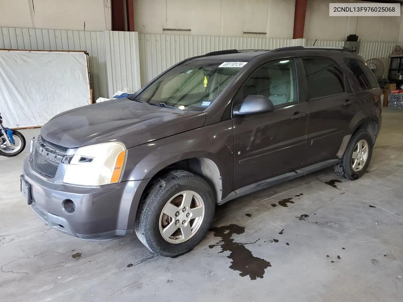 2007 Chevrolet Equinox Ls VIN: 2CNDL13F976025068 Lot: 69110124