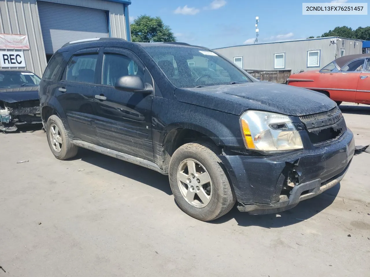 2007 Chevrolet Equinox Ls VIN: 2CNDL13FX76251457 Lot: 69228584