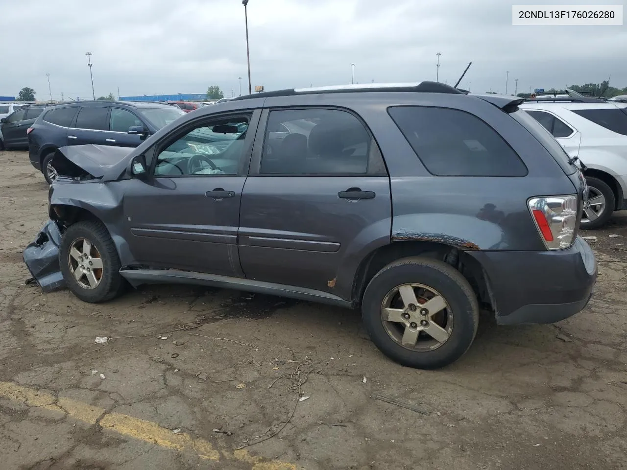 2CNDL13F176026280 2007 Chevrolet Equinox Ls