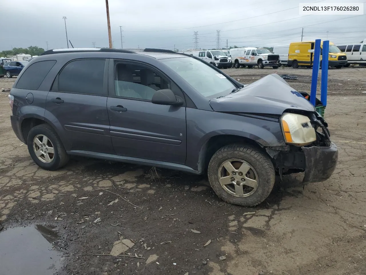 2CNDL13F176026280 2007 Chevrolet Equinox Ls