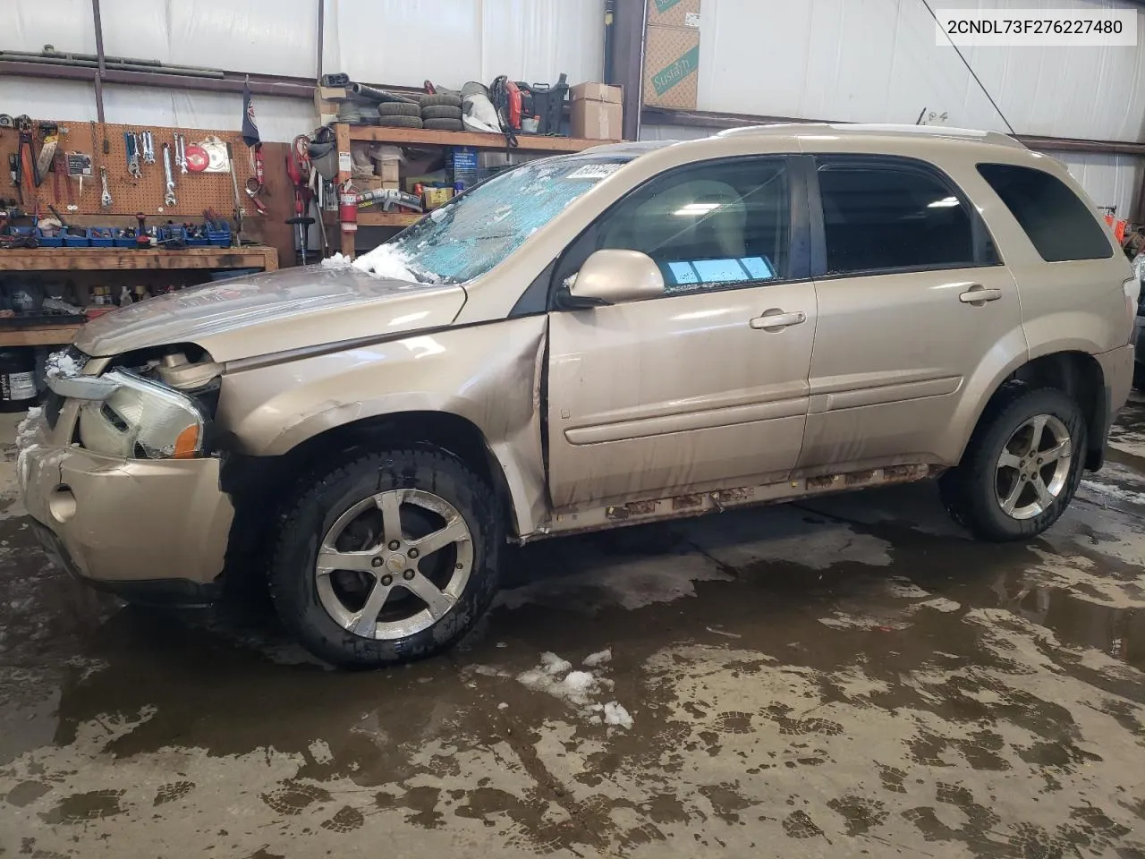 2007 Chevrolet Equinox Lt VIN: 2CNDL73F276227480 Lot: 69551442